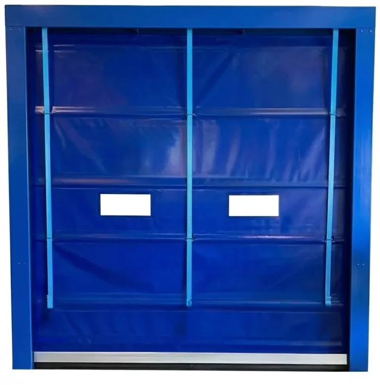 puerta-rapida-apilable-pvc-color-azul-fresneda